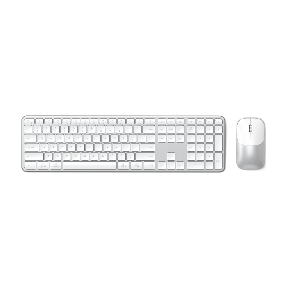 Slim CEX3 Wireless Combo Satechi Silver