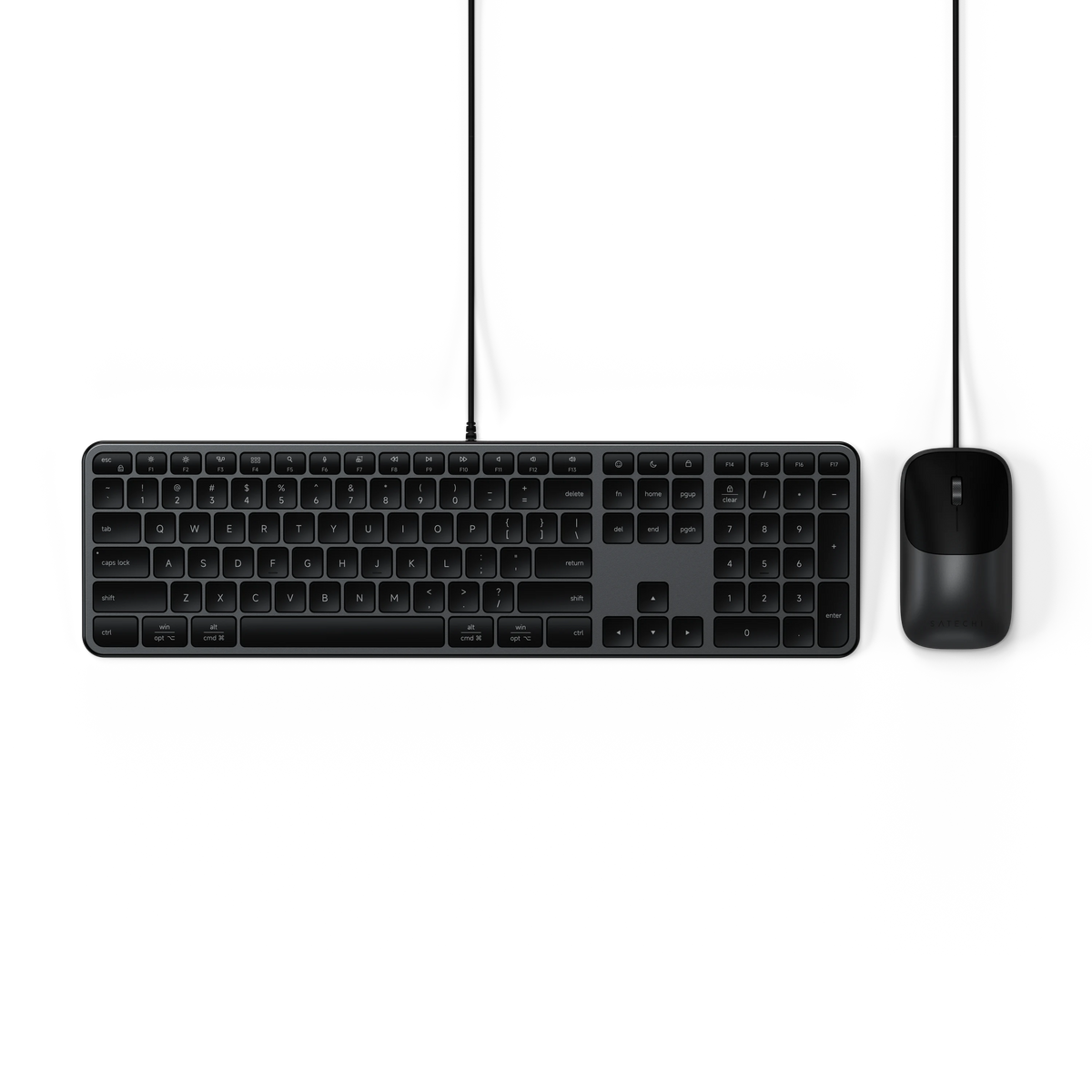 Slim CLX3 Wired Combo Satechi Space Black