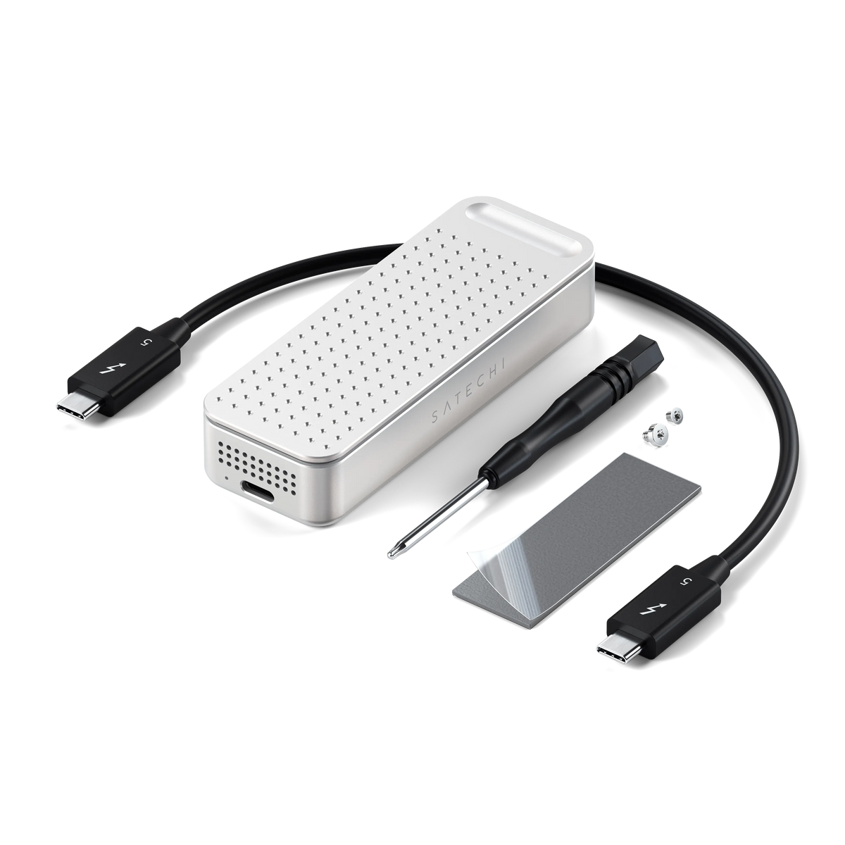 DotDisk™ 80Gbps SSD Enclosure Satechi Silver