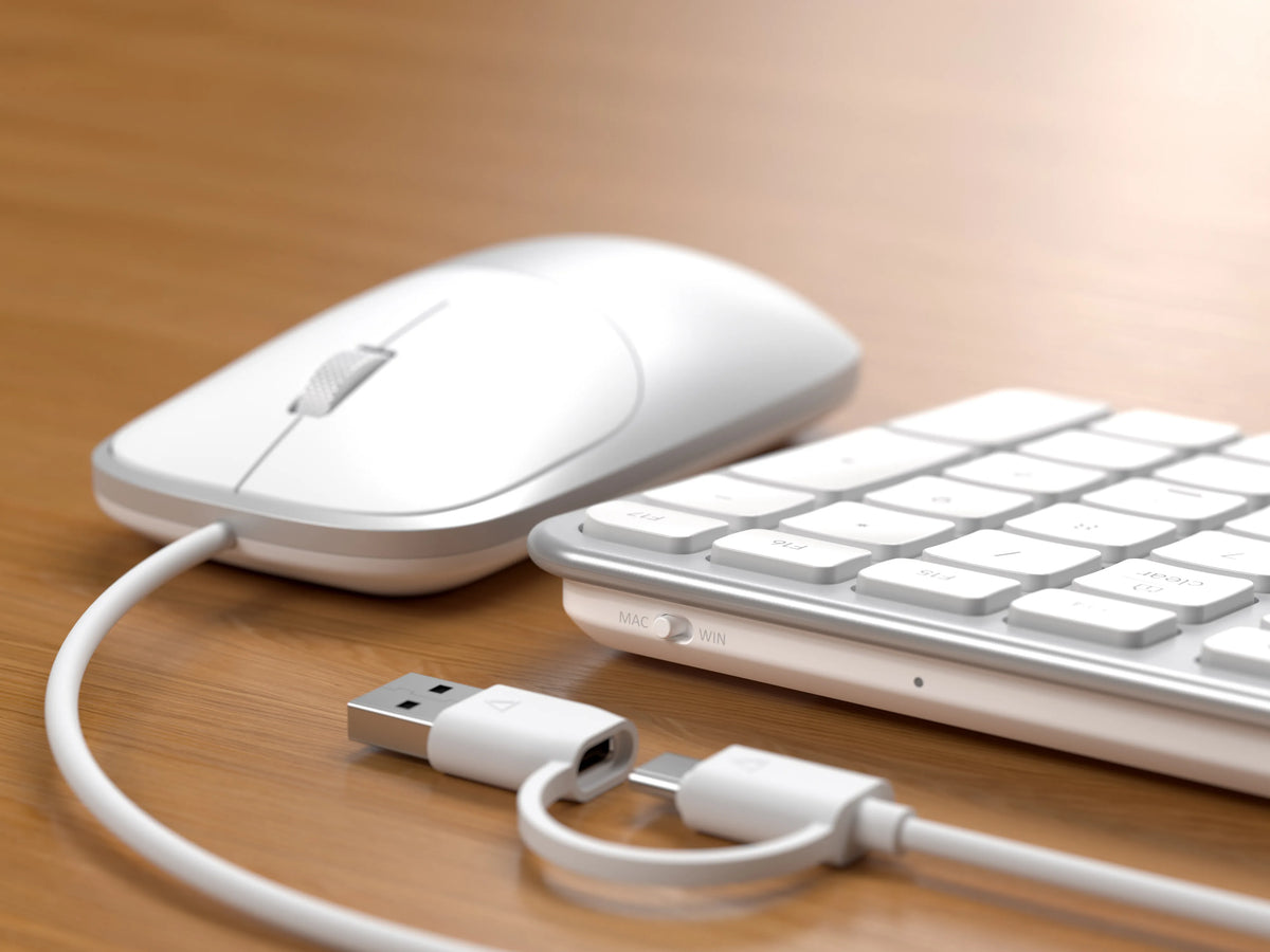 Slim CLX3 Wired Combo Satechi Silver