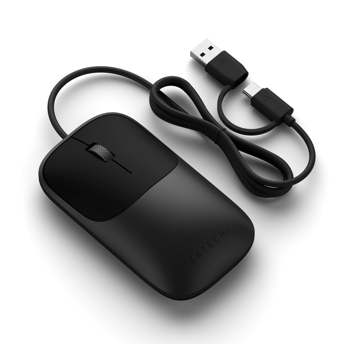 Slim LX Wired Mouse Satechi Space Black