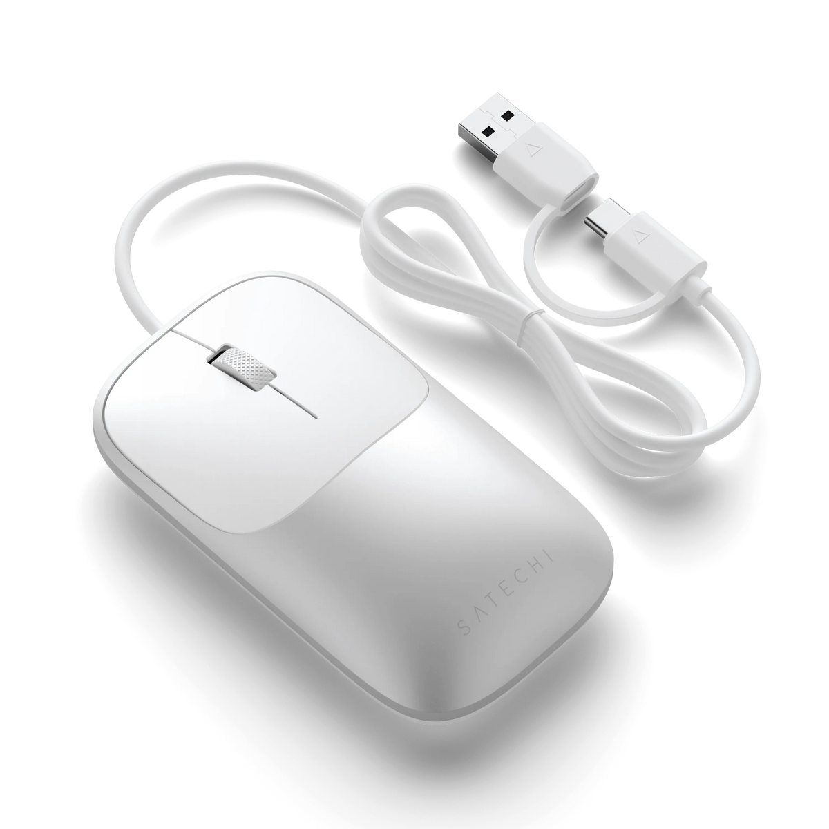 Slim LX Wired Mouse Satechi Silver