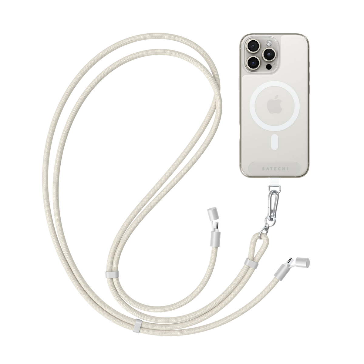 OntheGo™ USB-C Lanyard Cable Satechi Sand