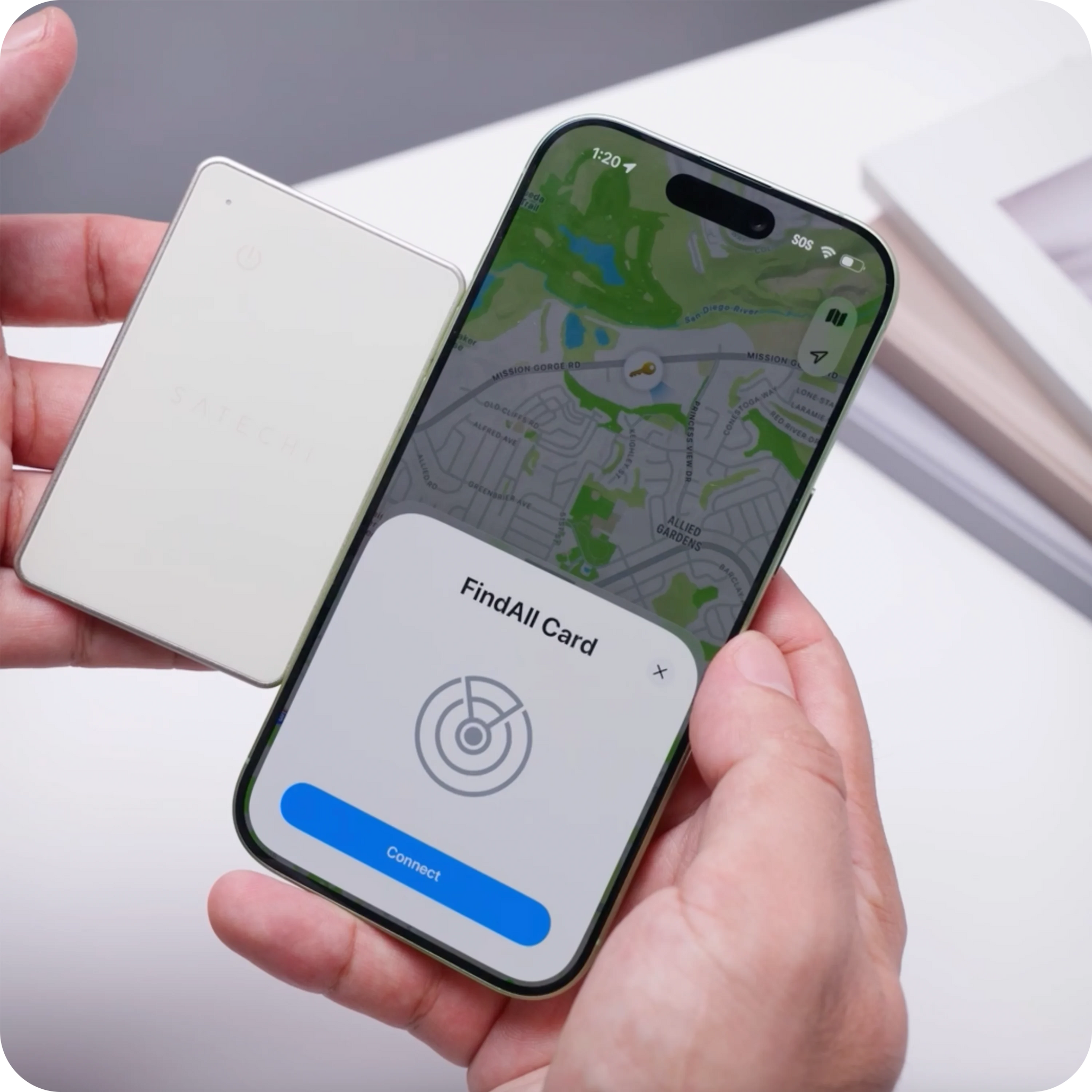 FindAll™ Card Satechi Sand