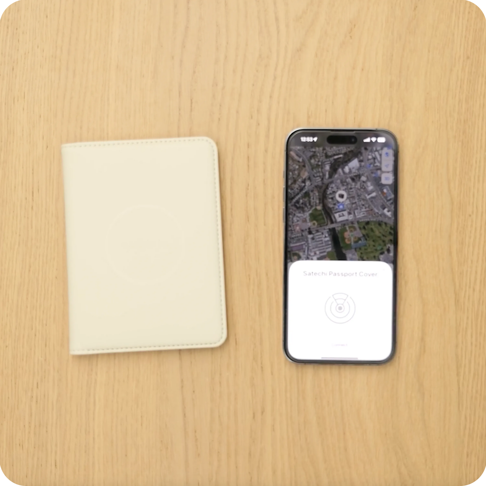 Vegan-Leather FindAll™ Passport Cover Satechi Black
