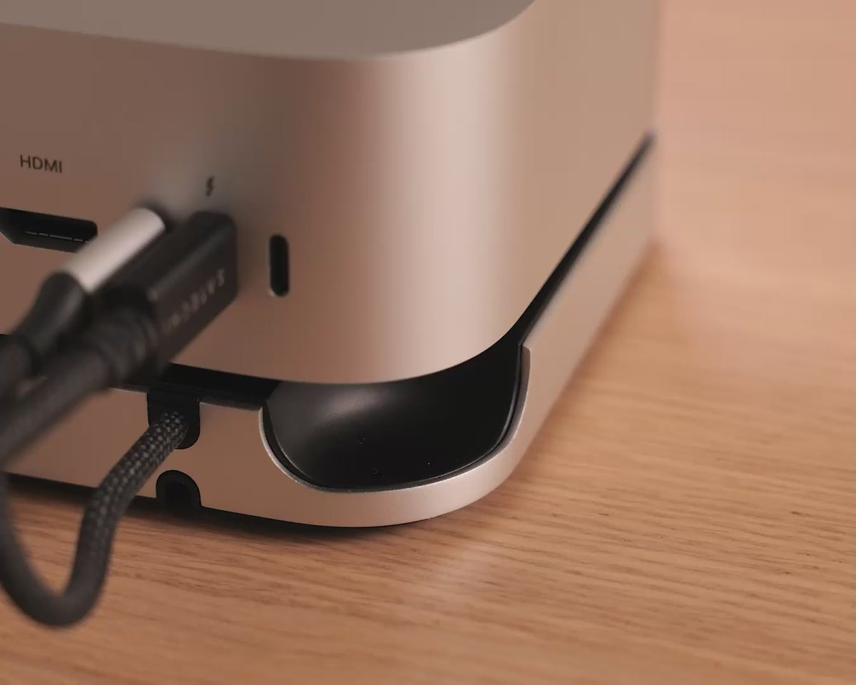 Mac Mini M4 Stand & Hub with SSD Enclosure Satechi