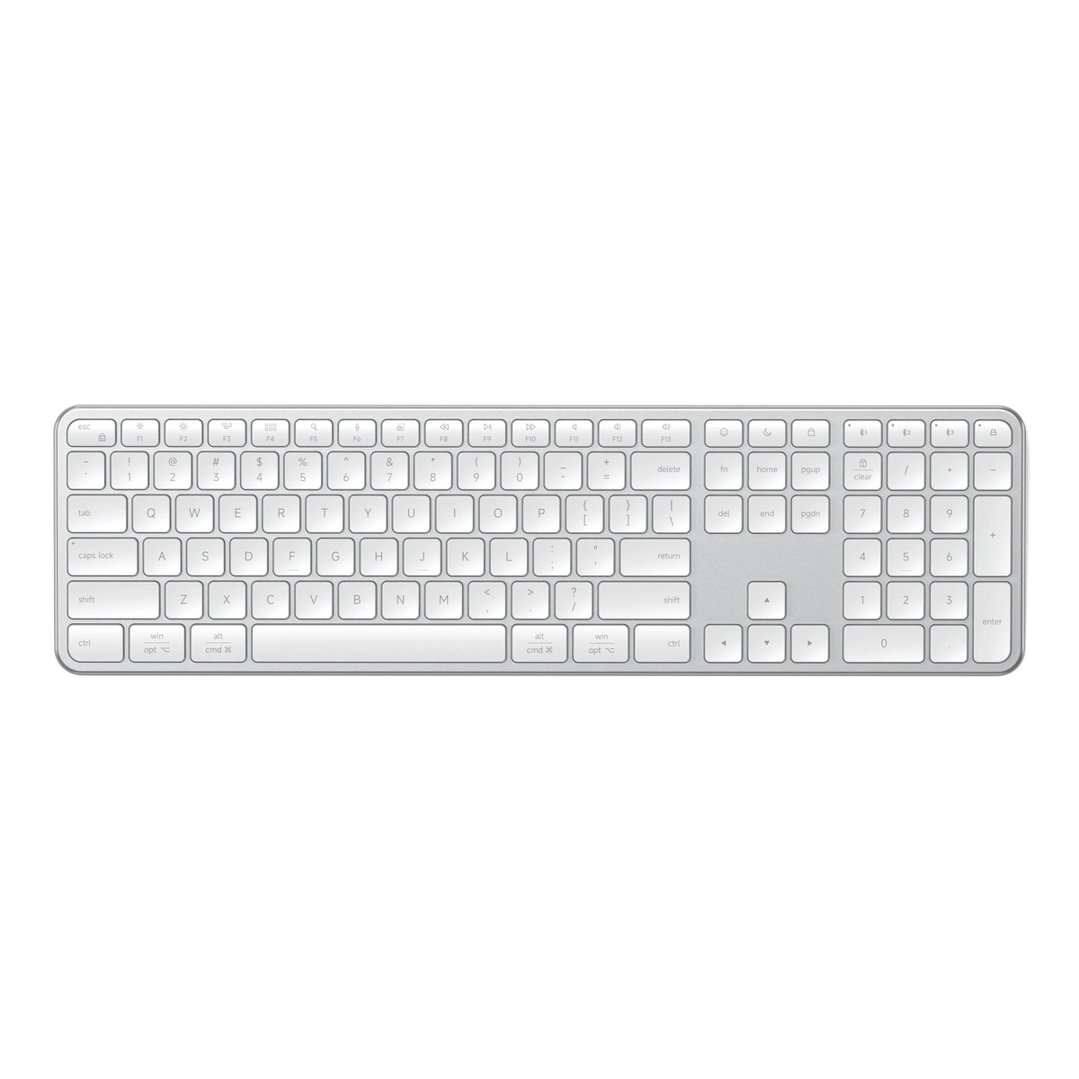 Slim EX3 Wireless Keyboard Satechi Silver