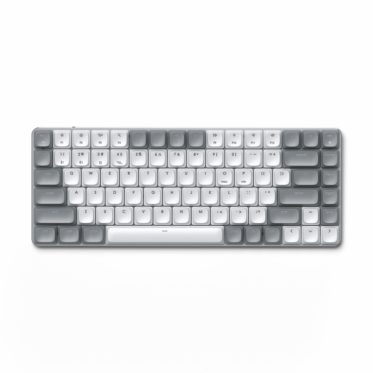 SM1 Slim Mechanical Backlit Bluetooth Keyboard Satechi Light