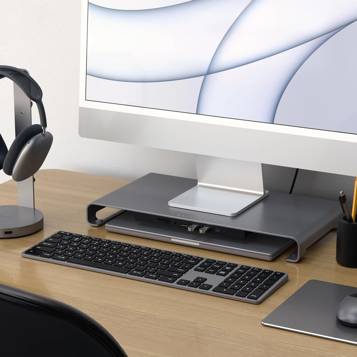 Support d'écran USB-C avec concentrateur XL