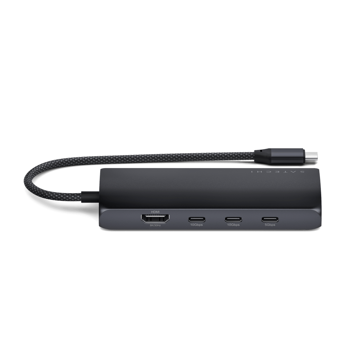 USB-C Multiport Adapter 8K With Ethernet V3 Satechi Midnight