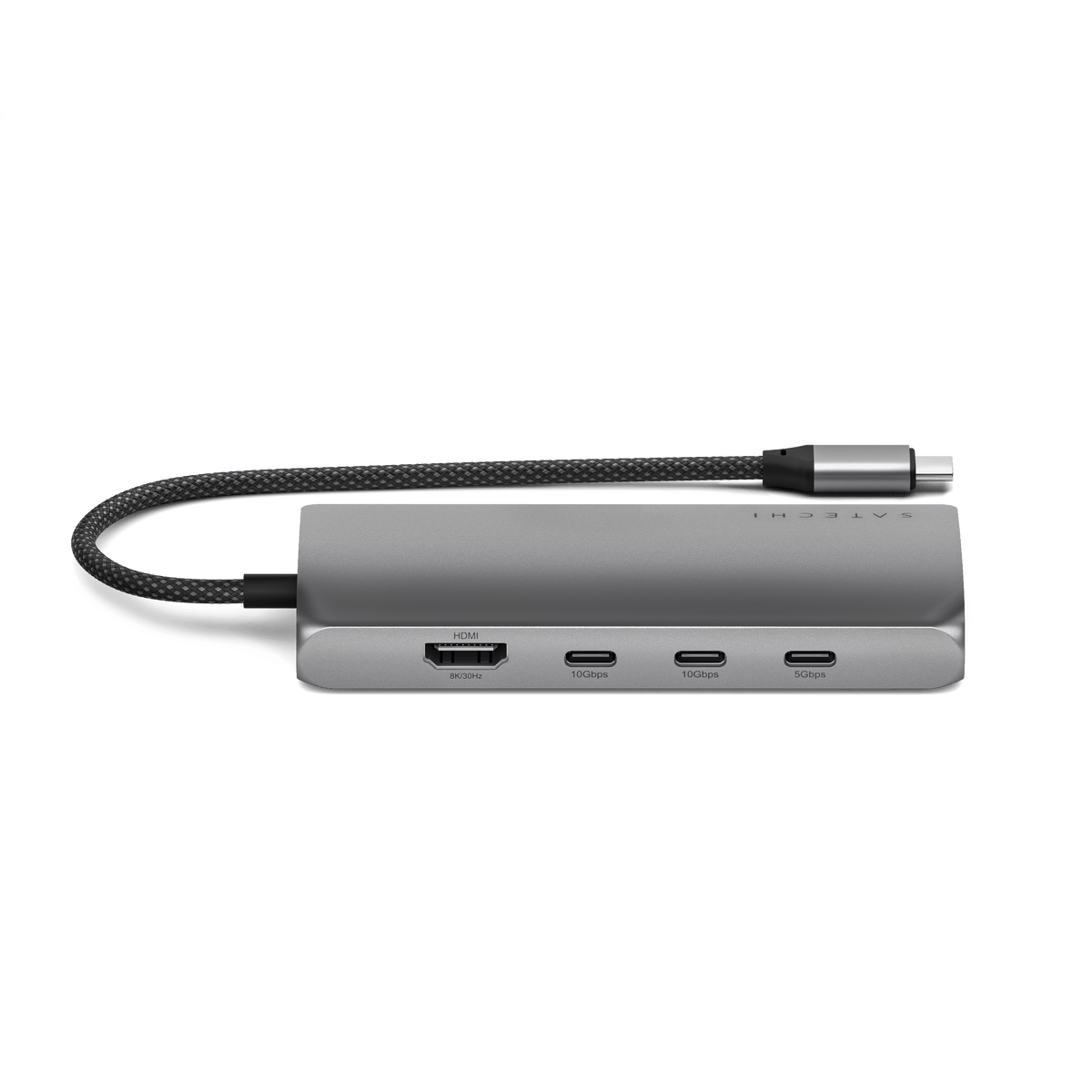 USB-C Multiport Adapter 8K With Ethernet V3 Satechi Space Gray