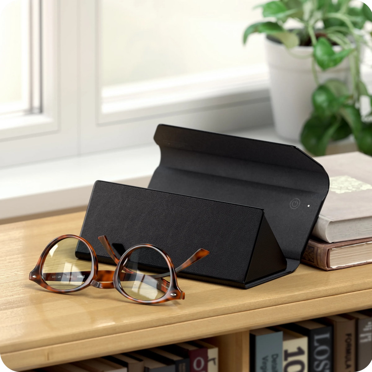 Vegan-Leather FindAll™ Glasses Case Satechi Black