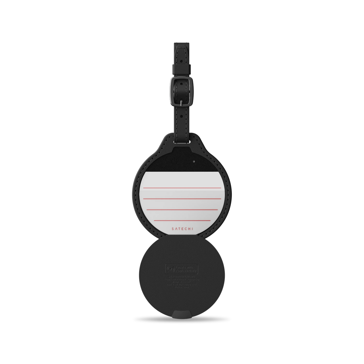 Vegan-Leather FindAll™ Luggage Tag Satechi Black