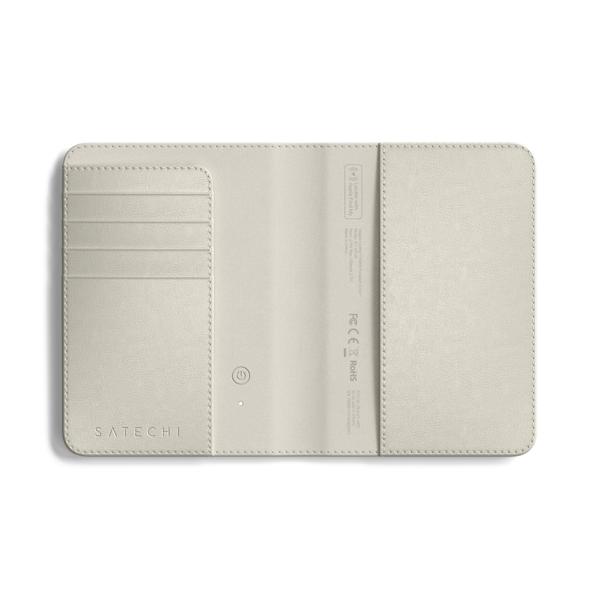 Vegan-Leather FindAll™ Passport Cover Satechi Sand