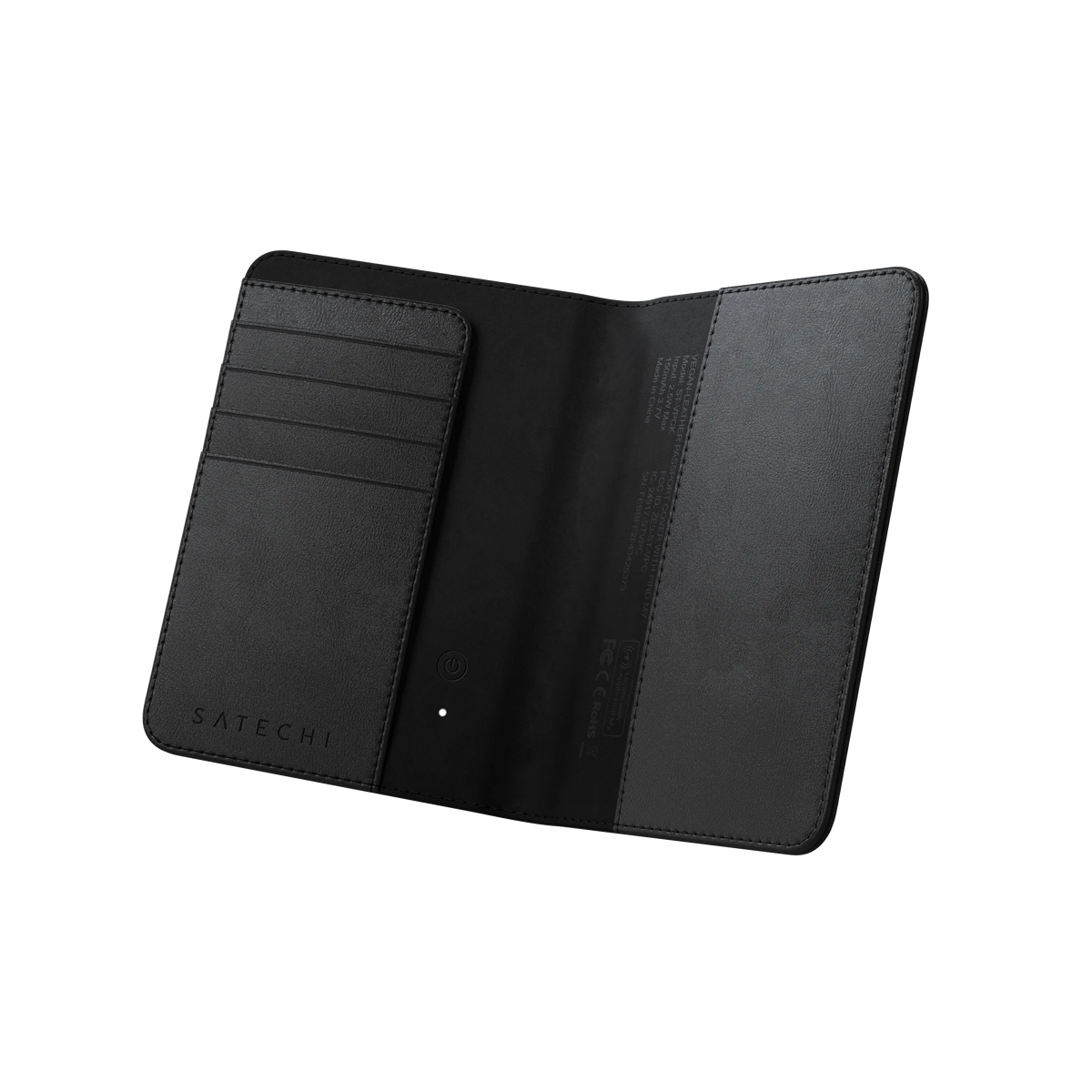 Vegan-Leather FindAll™ Passport Cover Satechi Black