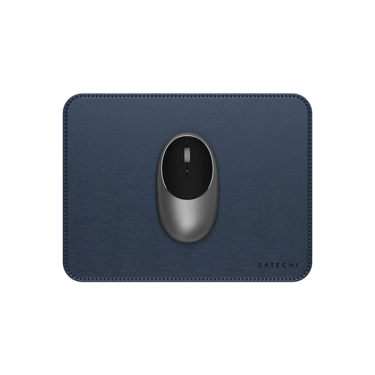 Vegan-Leather Premium Mouse Pad Satechi Blue