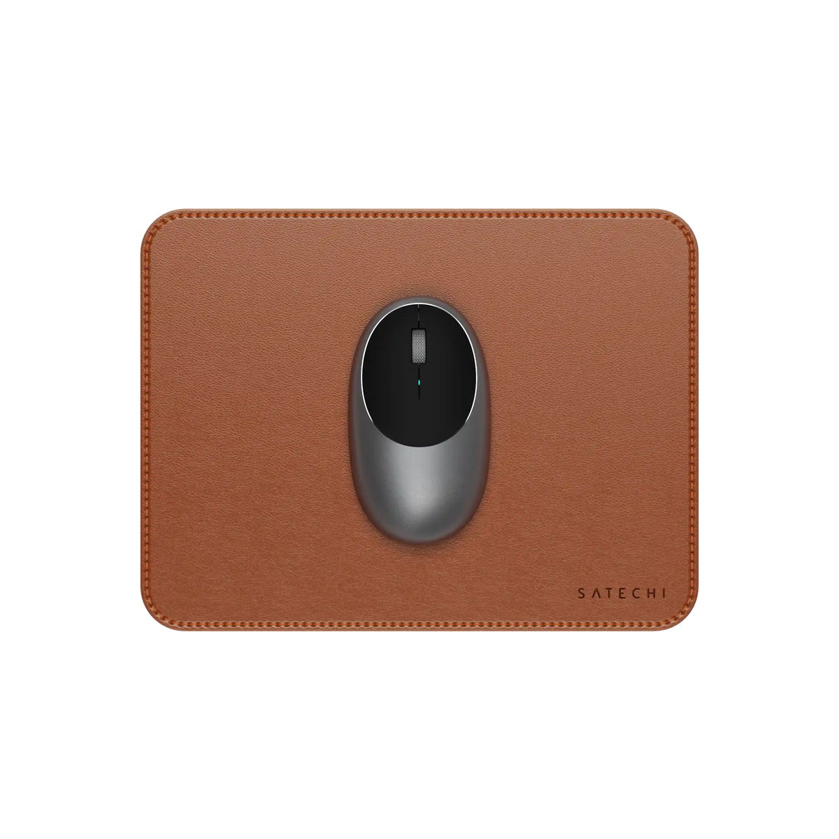 Vegan-Leather Premium Mouse Pad Satechi Brown