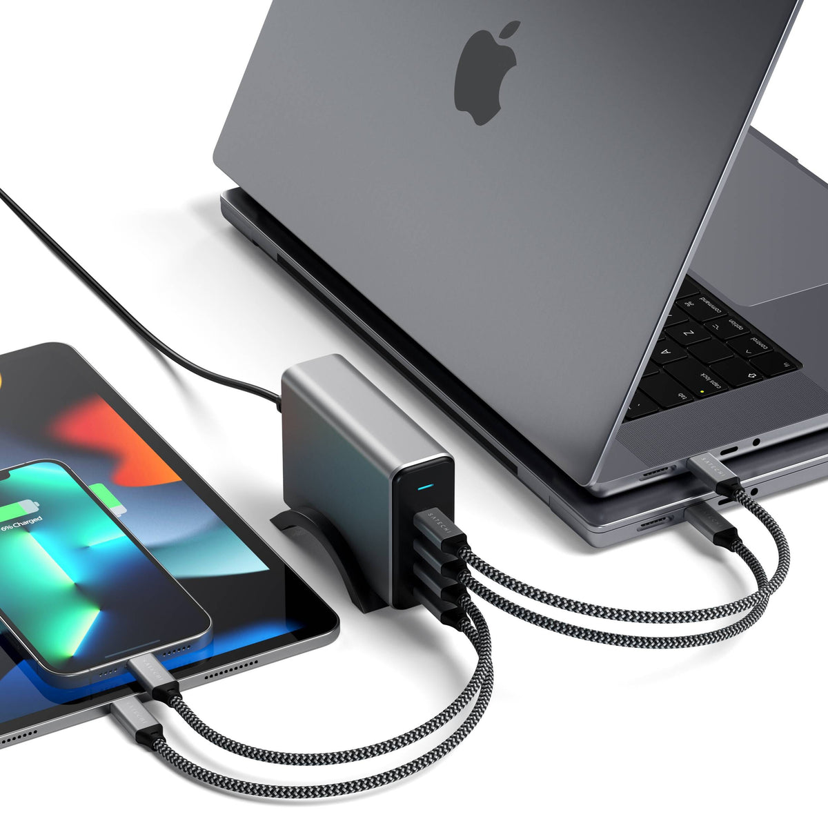 165W USB-C 4-Port PD GaN Charger Satechi AU