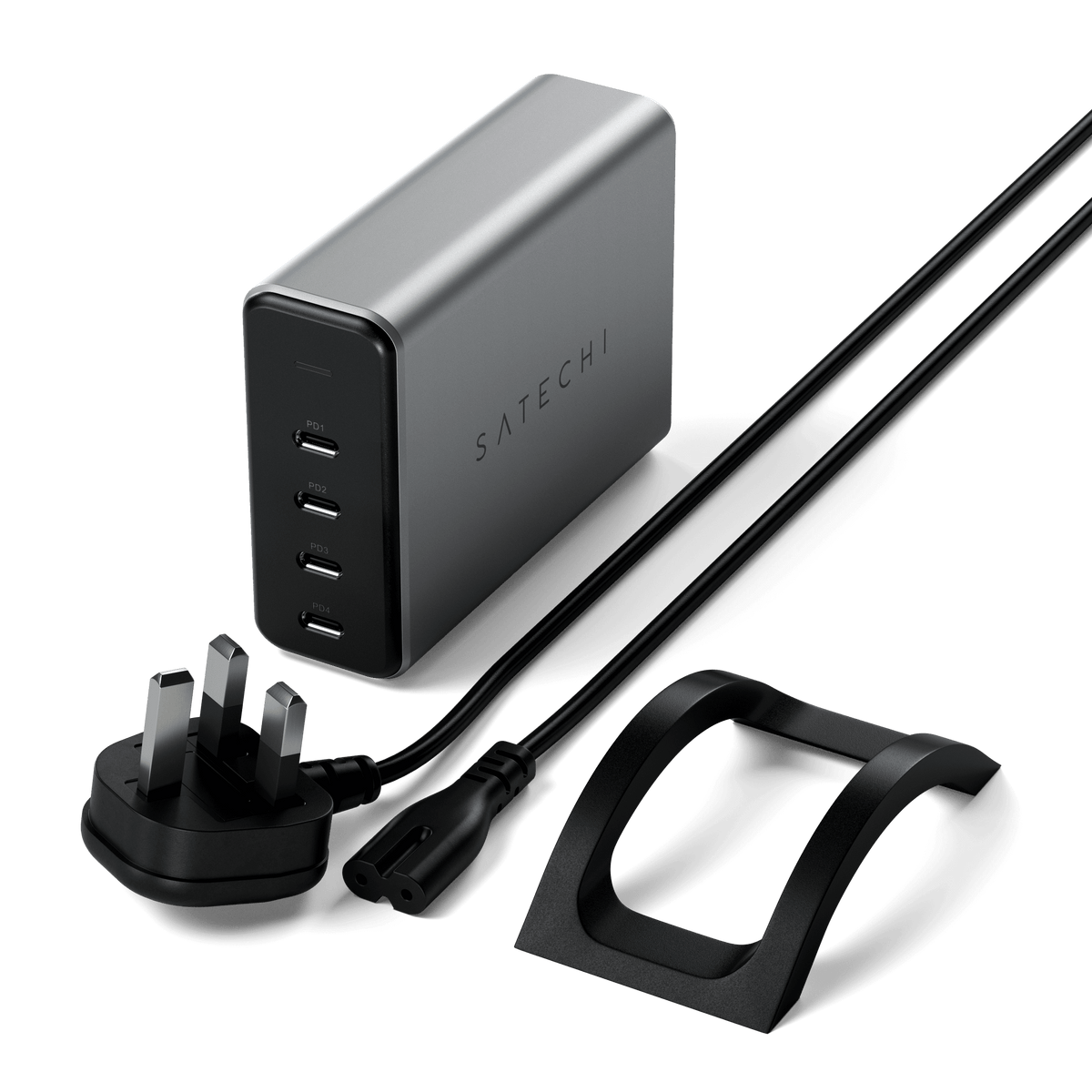 165W USB-C 4-Port PD GaN Charger Satechi UK