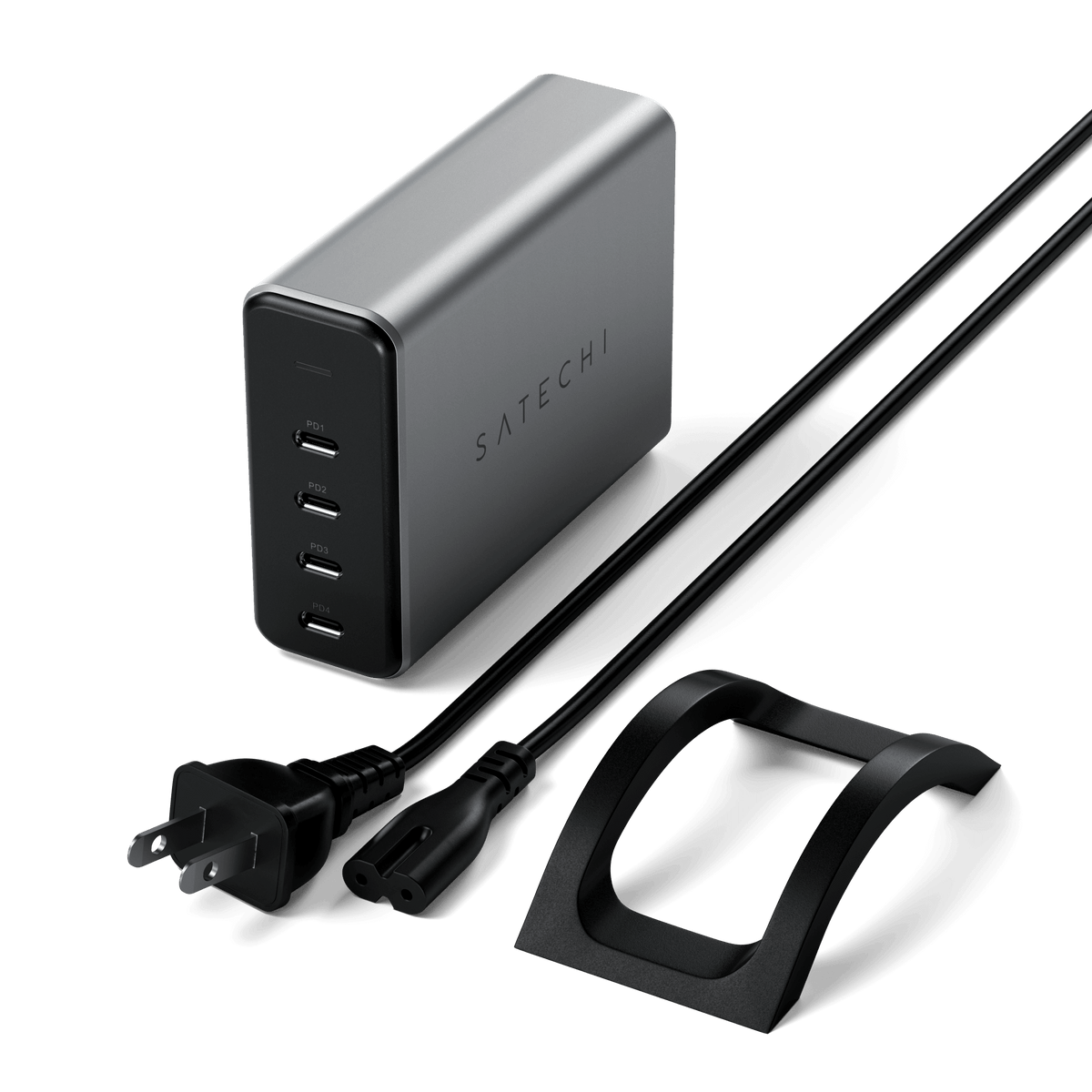 165W USB-C 4-Port PD GaN Charger Satechi US