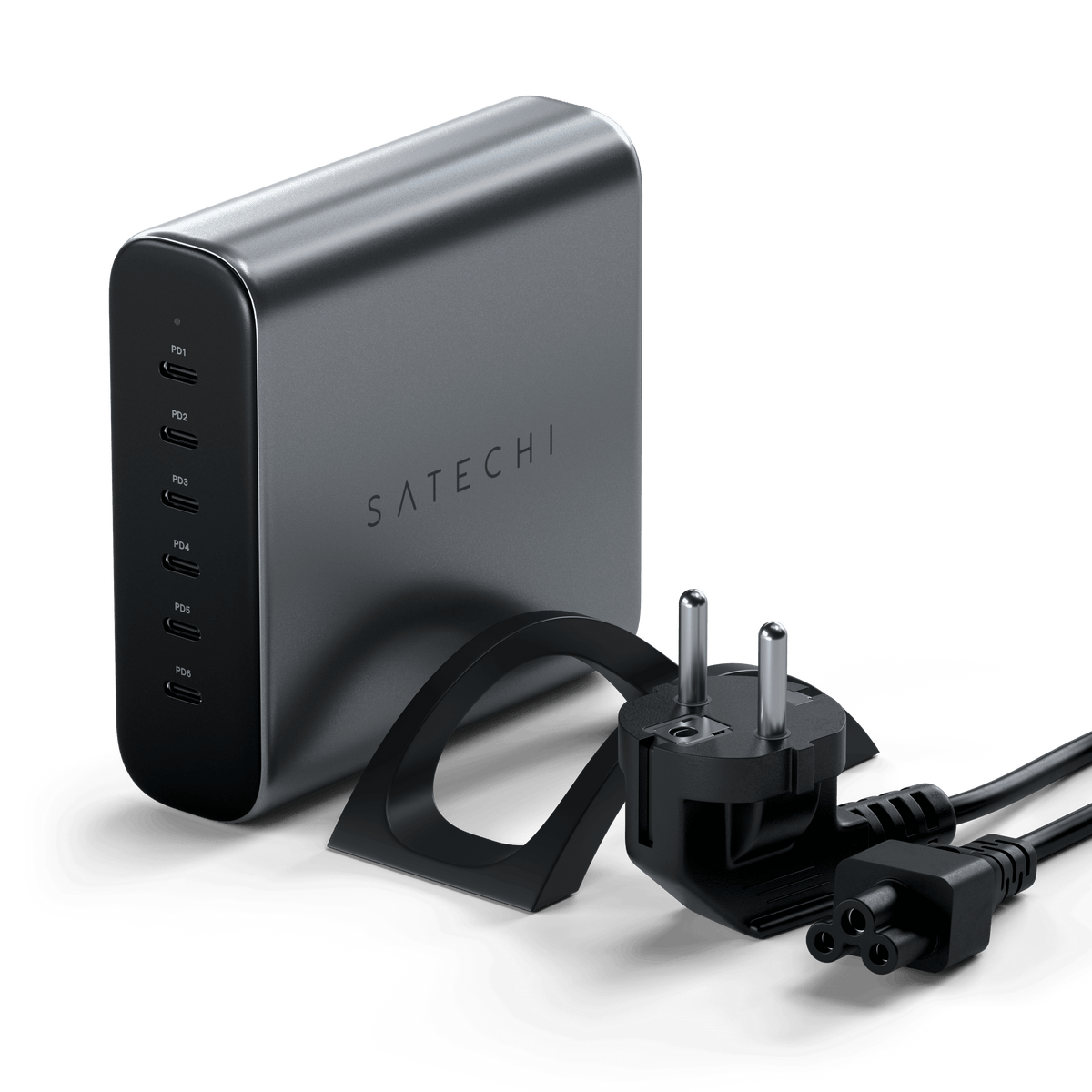 200W USB-C 6-Port GaN Charger Charging Stations Satechi EU