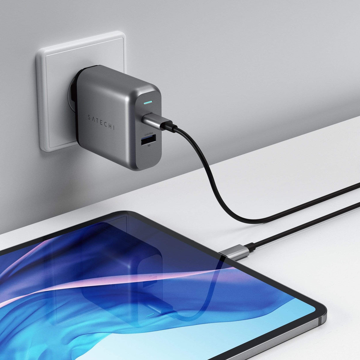 30W Dual-Port Wall Charger Wall Chargers Satechi 