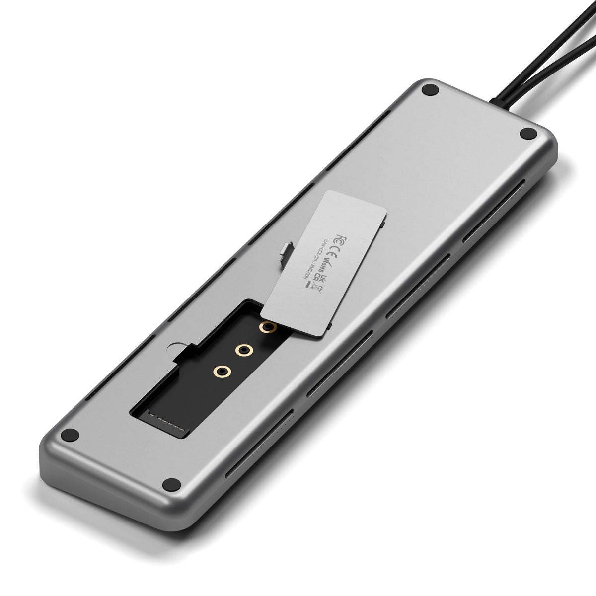 Support double station d'accueil - Station d'accueil avec boîtier SSD NVMe