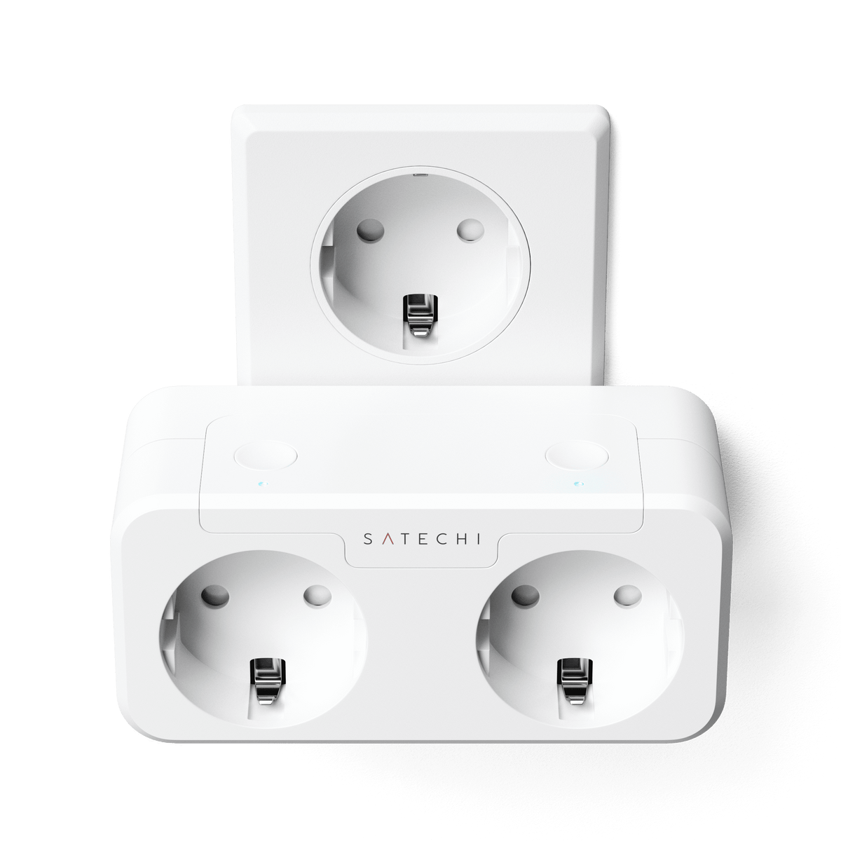 Dual Smart Outlet - Works with Apple HomeKit Wall Chargers Satechi EU