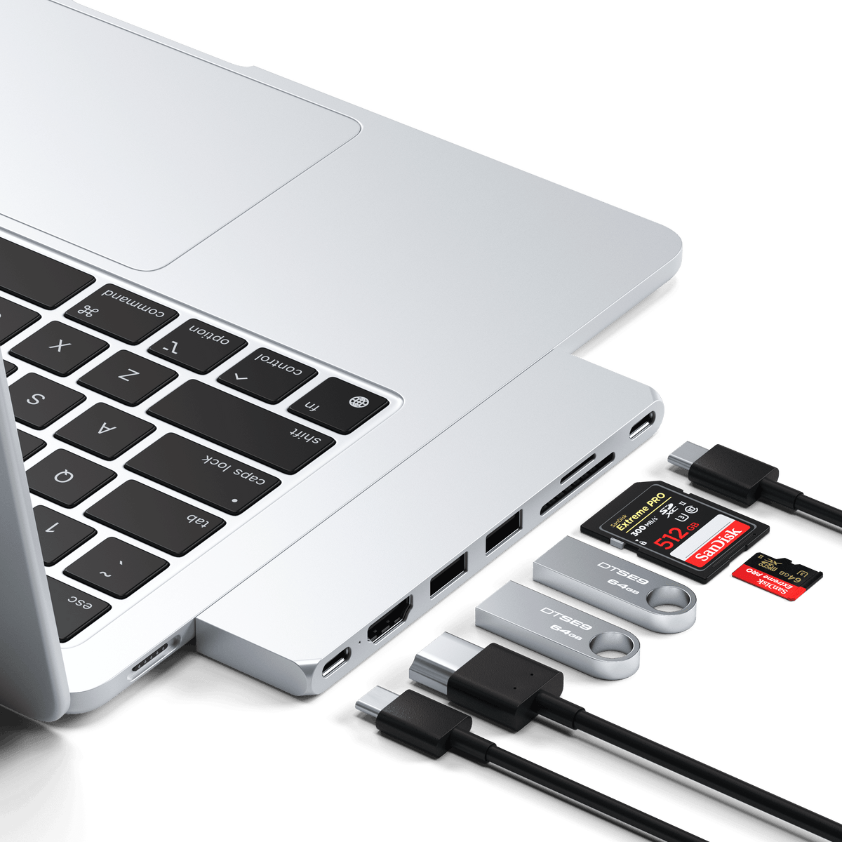 Pro Hub Slim Satechi Silver