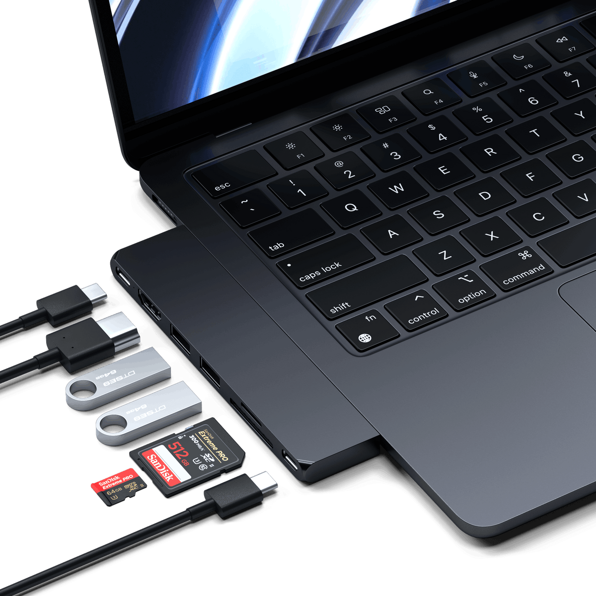 Pro Hub Slim Satechi Midnight