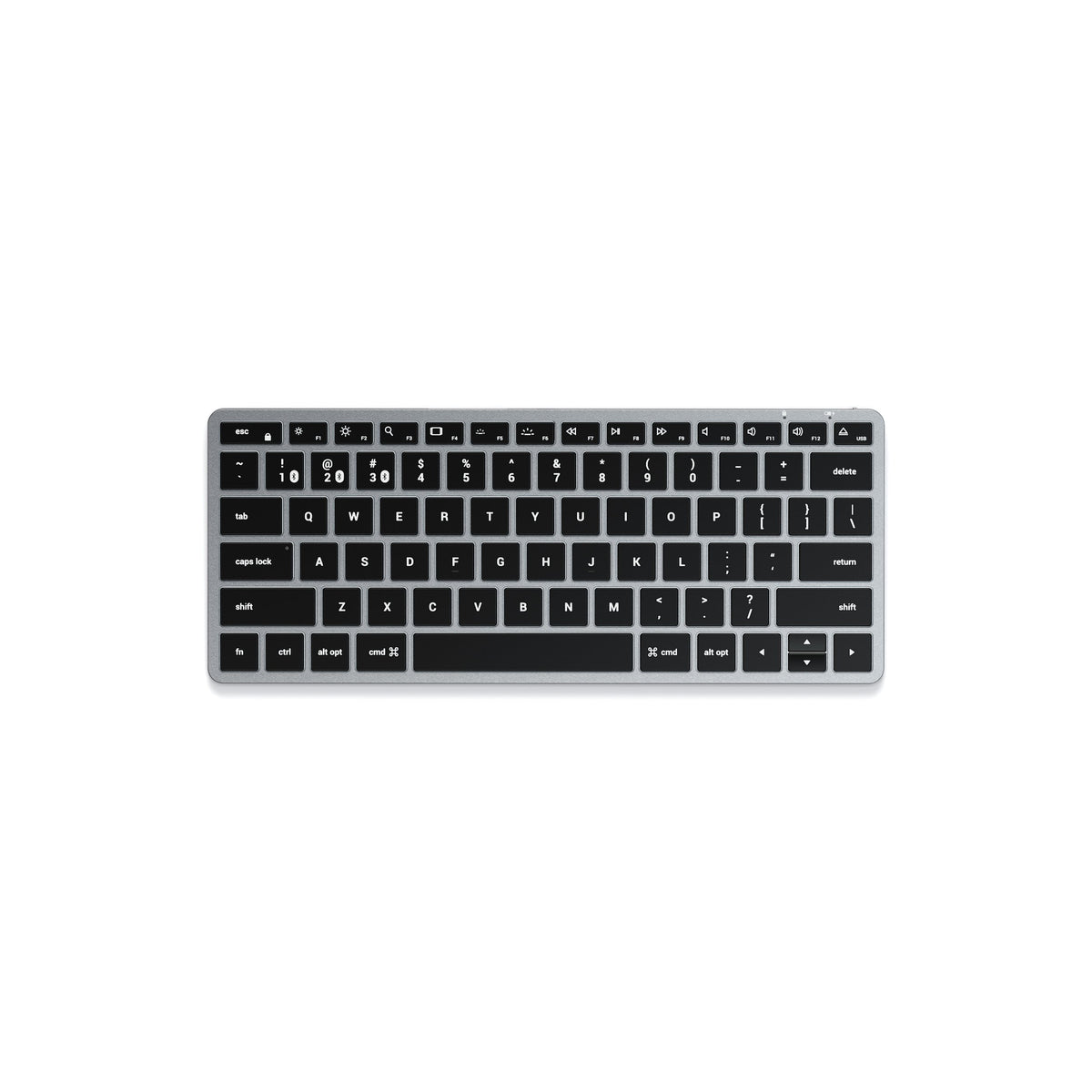 Slim X1 Bluetooth Backlit Keyboard Keyboards Satechi Space Gray