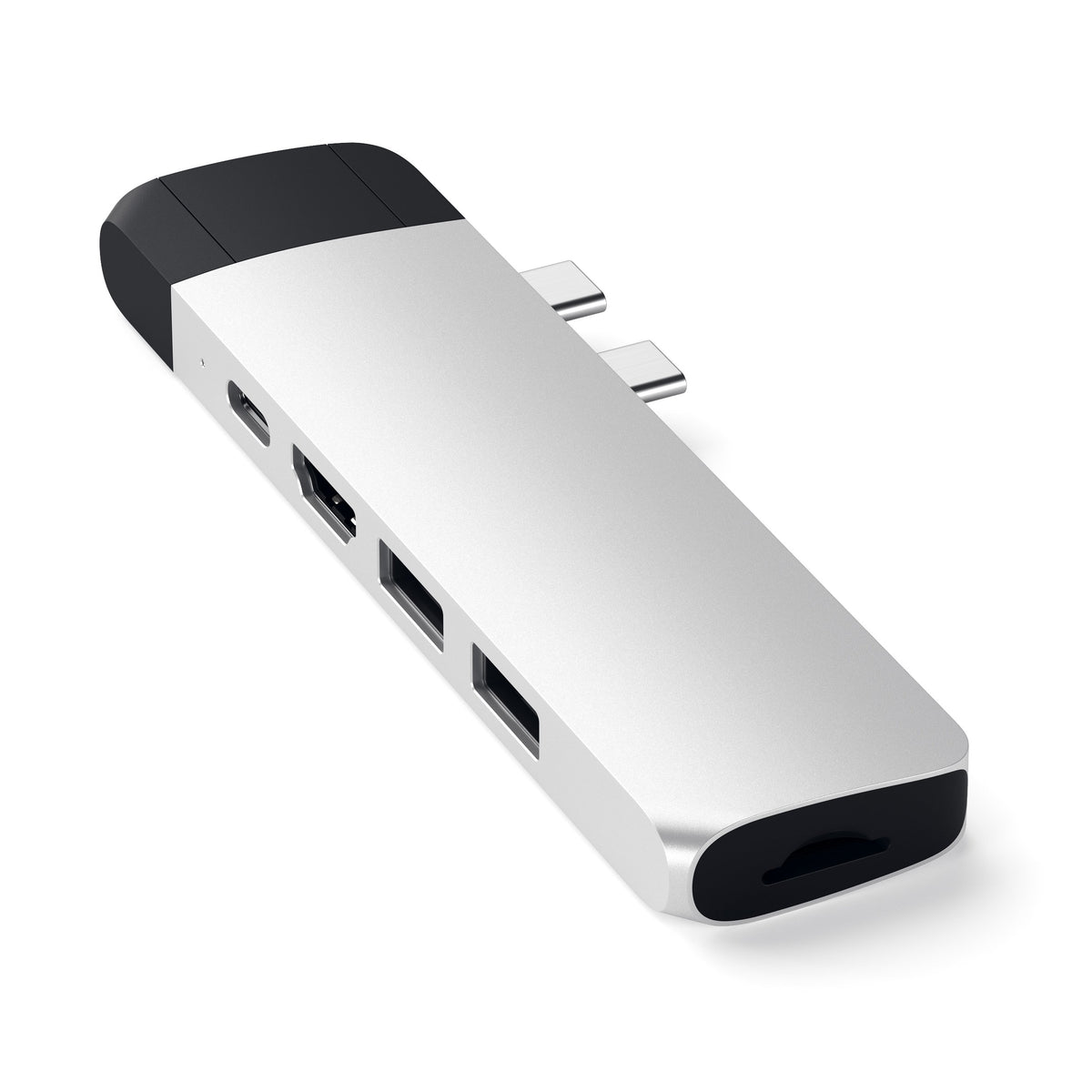 Type-C Pro Hub Adapter with Ethernet Hubs & Adapters ### Hubs Satechi Silver