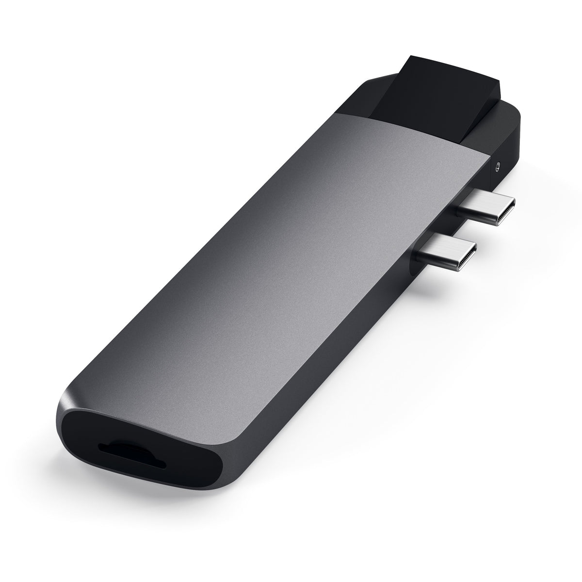 Type-C Pro Hub Adapter with Ethernet Hubs & Adapters ### Hubs Satechi Space Gray